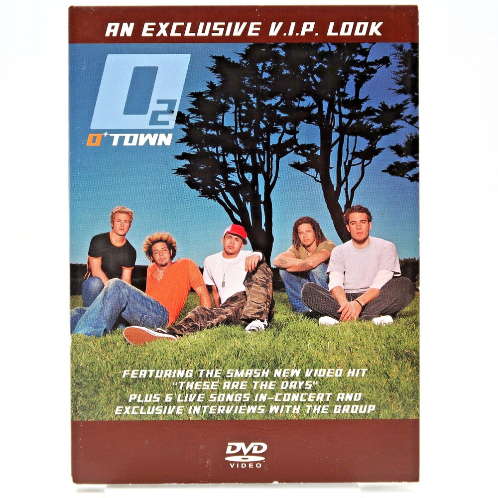 O-Town O2 An Exclusive VIP Look DVD 2002 Ashley Parker Angel Jacob Underwood